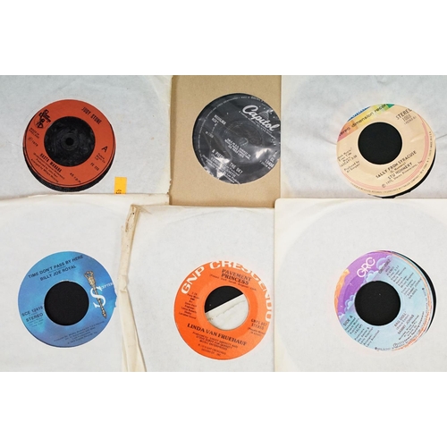 341A - Vinyl - approximately 250 7” singles spanning decades and genres to include: Elvis Presley, The Mers... 