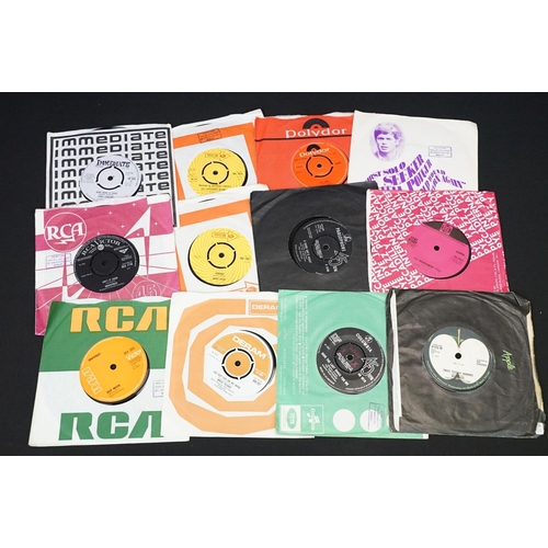 352A - Vinyl - Over 250 mainly 1960’s old new stock Rock, Psych, Beat and Pop 7” singles to include: The Pe... 