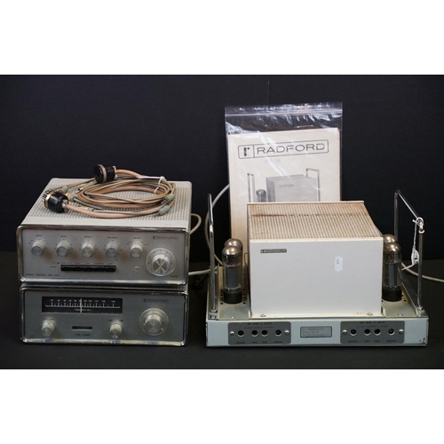 Stereo equipment - Radford STA 25 Series 3 Power Amplifier, Radford SC22 Control  Unit, Radford FMT.1