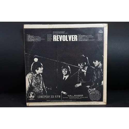 116A - Vinyl - The Beatles Revolver LP on Parlophone PCS 7009.  Yellow & Black labels, Sold In UK and The G... 