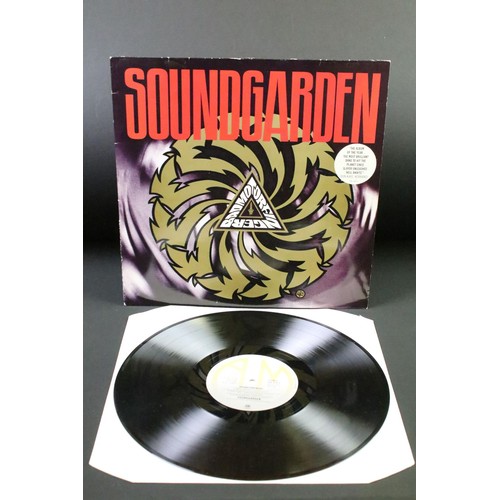 504 - Vinyl - Soundgarden – Badmotorfinger, original UK 1991 1st pressing with hype sticker on sleeve, A&M... 