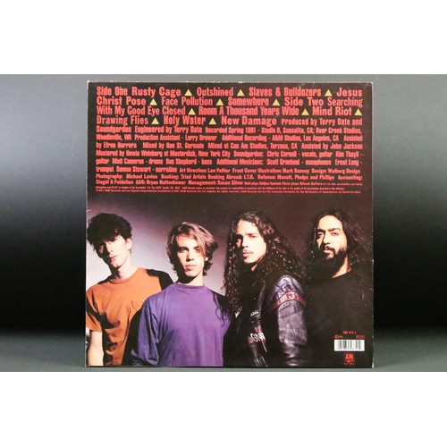 504 - Vinyl - Soundgarden – Badmotorfinger, original UK 1991 1st pressing with hype sticker on sleeve, A&M... 