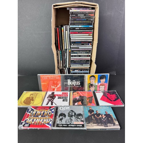 792 - CDs - Collection of 82 rock & pop CDs to include REM, U2, Bon Jovi, Bruce Springsteen, The Beatles, ... 