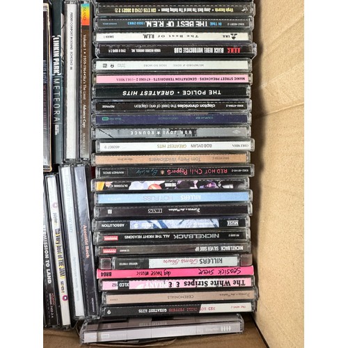 792 - CDs - Collection of 82 rock & pop CDs to include REM, U2, Bon Jovi, Bruce Springsteen, The Beatles, ... 