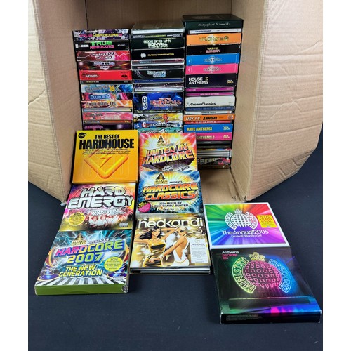 CDs - Collection of 70 rave / trance / house CD box sets to include ...