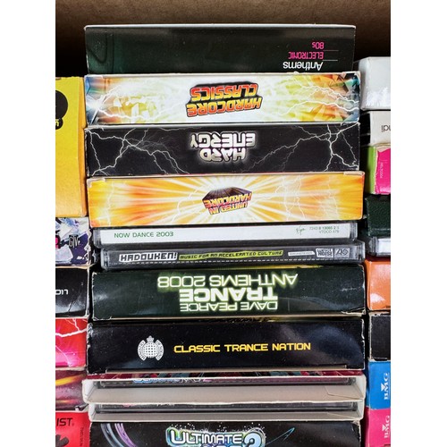 793 - CDs - Collection of 70 rave / trance / house CD box sets to include Clubland, Clubland Hardcore, Rav... 