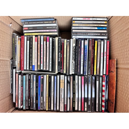 794 - CDs - Collection of around 220 mainly country CDs to include Johnny Cash, Cody Jinks, George Jones, ... 