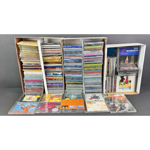 795 - CDs - Collection of around 250 rock & pop CDs to include The Cure, The Smiths, Van Morrison, David B... 