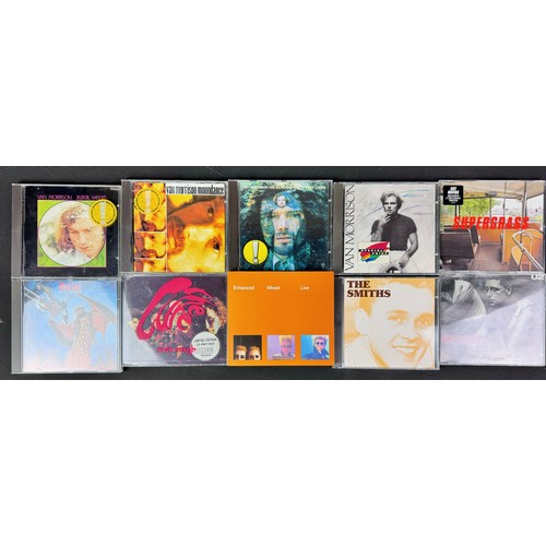 795 - CDs - Collection of around 250 rock & pop CDs to include The Cure, The Smiths, Van Morrison, David B... 