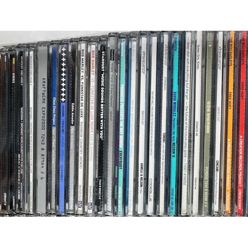 795 - CDs - Collection of around 250 rock & pop CDs to include The Cure, The Smiths, Van Morrison, David B... 