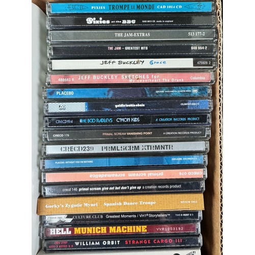 796 - CDs - Collection of around 250 rock & pop CDs to include Supergrass, Prodigy, Madonna, Sonic Youth, ... 