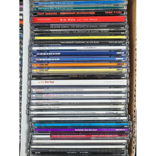 796 - CDs - Collection of around 250 rock & pop CDs to include Supergrass, Prodigy, Madonna, Sonic Youth, ... 