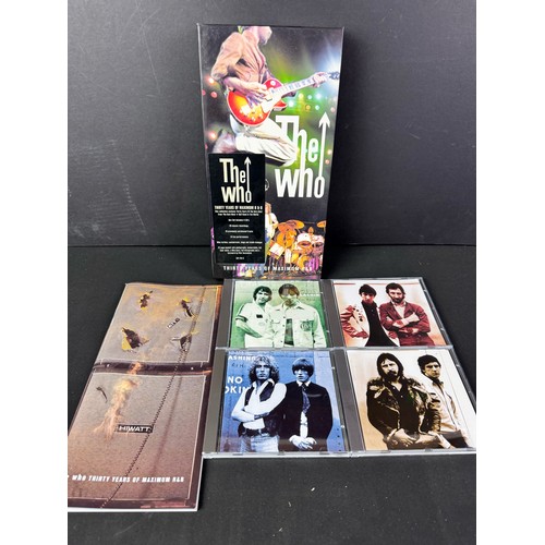 799 - CD Box Sets - Six boxed CD box sets to include The Who Thirty Years Of Maximum R&B, The Beach Boys G... 