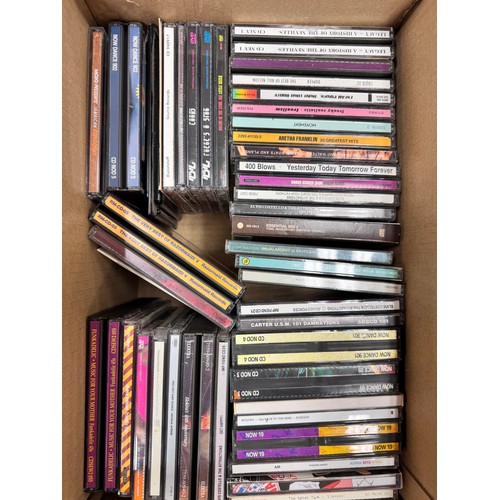 800 - CDs - Collection of around 250 CDs spanning the genres and decades to include mainly rock & pop feat... 