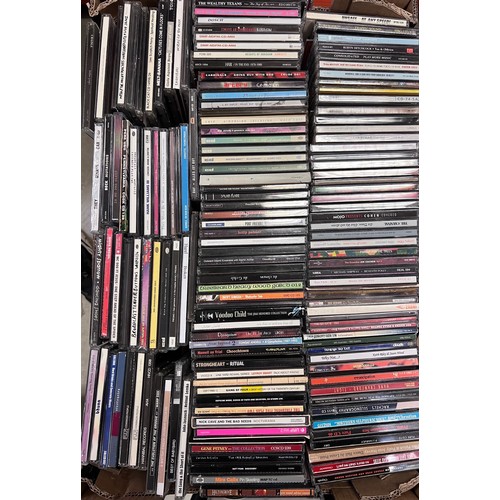 807 - CDs - Approx 450 spanning genres including Nirvana, Elbow, Eels, Radiohead, The Clash, Gomez, Skunk ... 