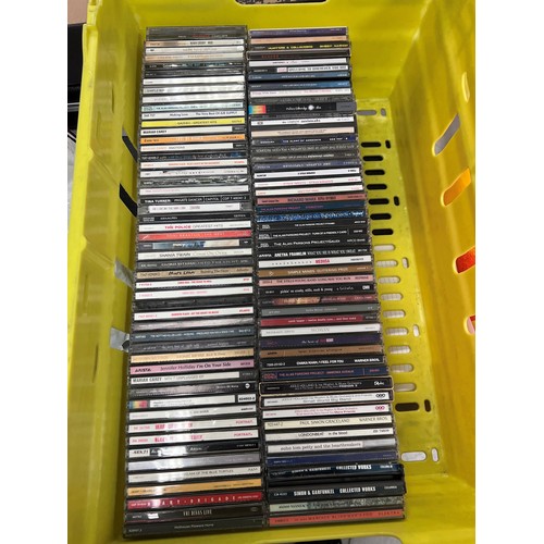 810 - CDs - Over 200 mainly Rock & Pop CDs including 2 box sets featuring Crosby Stills Nash & Young, Talk... 