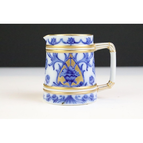 7 - James Macintyre Aurelian coffee pot, decorated in pattern M213, registration numbers 308931 and 3149... 