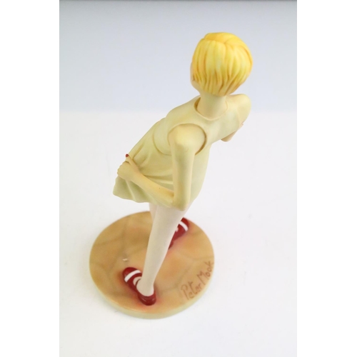 97 - Peter Mook for Minster Giftware - Three Originalities 'Stylish Times' lady figurines to include Twig... 