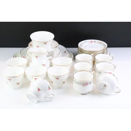 123 - Paragon 'Belinda' pattern tea set, together with a Mayfair tea set with printed decoration of pink r... 