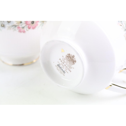 123 - Paragon 'Belinda' pattern tea set, together with a Mayfair tea set with printed decoration of pink r... 