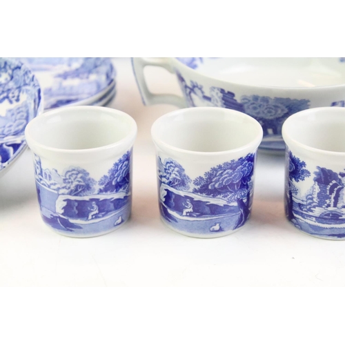 147 - Collection of Spode blue and white ceramics to include Italian, and floral blue room collection piec... 