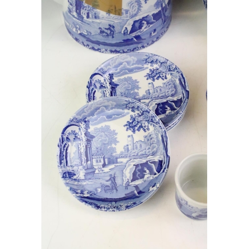 147 - Collection of Spode blue and white ceramics to include Italian, and floral blue room collection piec... 