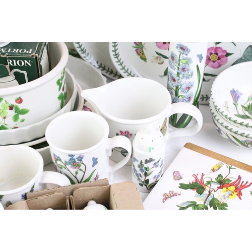 140 - Large collection of Portmeirion Botanical Garden ceramics to include a wide selection of dinner and ... 