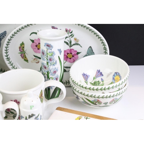 140 - Large collection of Portmeirion Botanical Garden ceramics to include a wide selection of dinner and ... 