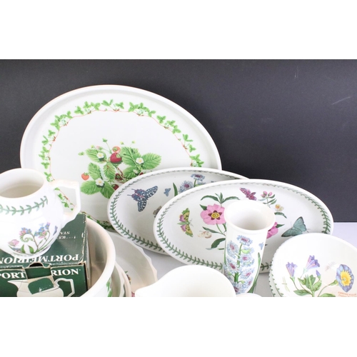 140 - Large collection of Portmeirion Botanical Garden ceramics to include a wide selection of dinner and ... 