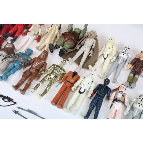 456 - Star Wars - 25 Original Star Wars figures to include Ree Yees, Han Solo, Squid Head, Admiral Ackbar,... 