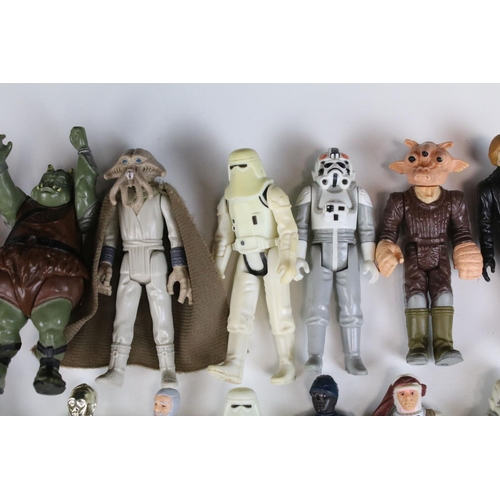 456 - Star Wars - 25 Original Star Wars figures to include Ree Yees, Han Solo, Squid Head, Admiral Ackbar,... 