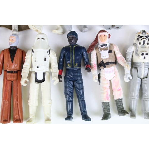 456 - Star Wars - 25 Original Star Wars figures to include Ree Yees, Han Solo, Squid Head, Admiral Ackbar,... 