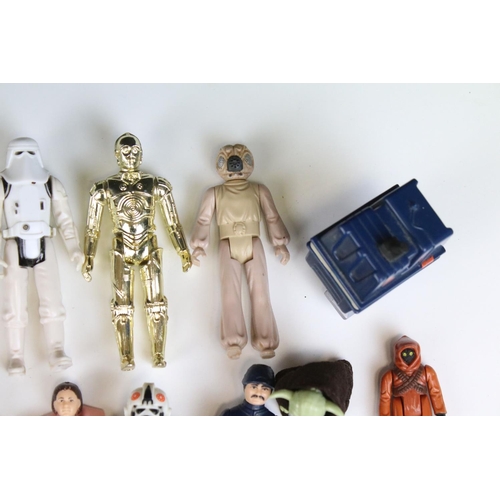 458 - Star Wars - 41 Original Star Wars figures to include C3P0, Chewbacca, Boskk, Snaggletooth, Death Sta... 