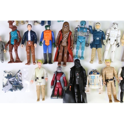 458 - Star Wars - 41 Original Star Wars figures to include C3P0, Chewbacca, Boskk, Snaggletooth, Death Sta... 