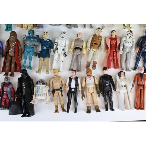 458 - Star Wars - 41 Original Star Wars figures to include C3P0, Chewbacca, Boskk, Snaggletooth, Death Sta... 