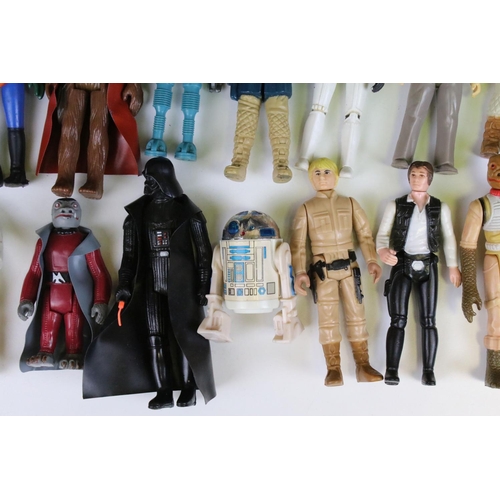 458 - Star Wars - 41 Original Star Wars figures to include C3P0, Chewbacca, Boskk, Snaggletooth, Death Sta... 