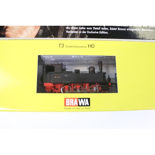 100 - Three boxed Brawa Exclusive Edition HO gauge locomotives to include 0310 BR 232, 0426 DR V100 106 V1... 