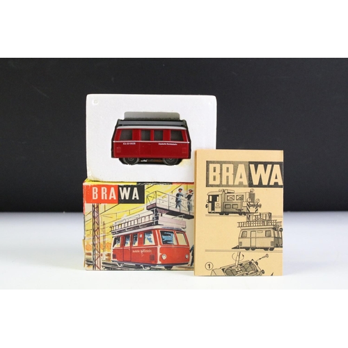 101 - Three Brawa HO gauge locomotives to include 40210 BR 06 DRG 06002 Ep II with Sound, 0551 BR 312 Carg... 