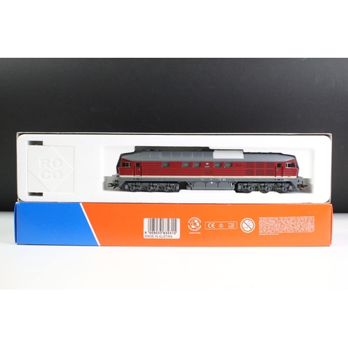 105 - Three boxed Roco HO gauge locomotives to include 63639 DB 151 072-6, 63431 DR 132 577-8 & 43666 DB V... 