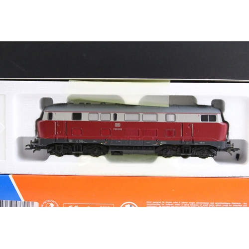 106 - Four boxed Roco HO gauge locomotives to include 63621 DB E16 10, 43552 DBB 2045 16, 63453 FS D345 10... 