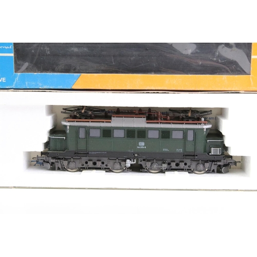 109 - Five boxed Roco HO gauge locomotives to include 04163A BR80 04114C, BR118 414C, 4131 E144 and DB 144... 