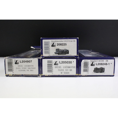 114 - Four boxed Lima Collection OO gauge locomotives to include 208225 Dieselokomotive V36 219 DB, L20824... 