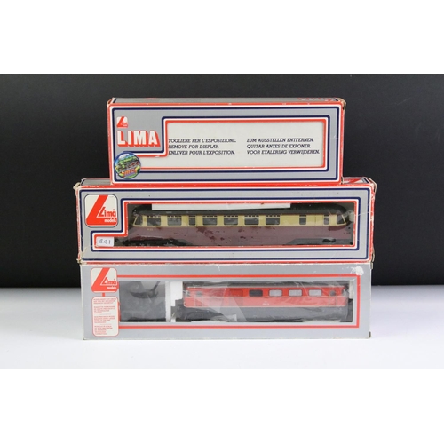 115 - Six boxed Lima OO gauge locomotives to include 203019 LG, 208430L, 205133MWG, 208125LG, 201628LG and... 