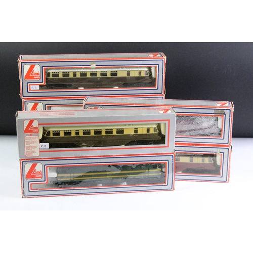 117 - Seven boxed Lima OO gauge locomotives to include 205132A6, 305354W, 205106MWG, 205143MWG, 205132MWG,... 