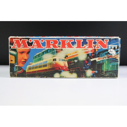 120 - Four boxed Marklin HO gauge locomotives to include 3083, 3087, 3089 & 3003