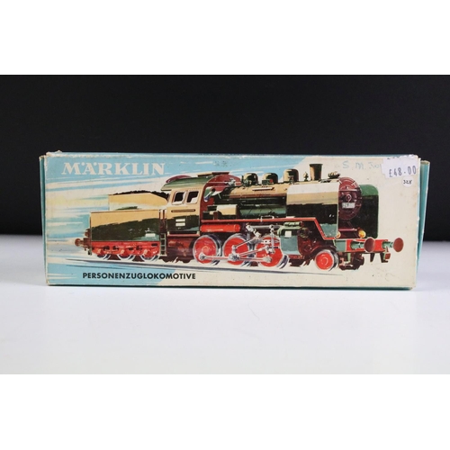 121 - Three boxed Marklin HO gauge locomotives to include 8322, 8389 & 3003