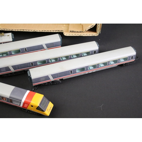 126 - Group of Hornby DMU sets and Railcars to include 7 x Eurostar items (some missing parts), InterCity ... 