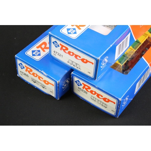 129 - 24 Boxed Roco items of rolling stock to include 46801 NS Krane Digital Crane, 47052, 47263, 47040, 4... 