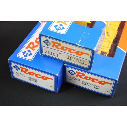 129 - 24 Boxed Roco items of rolling stock to include 46801 NS Krane Digital Crane, 47052, 47263, 47040, 4... 