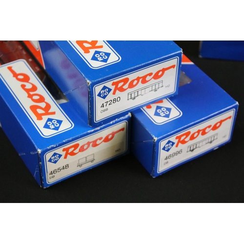 129 - 24 Boxed Roco items of rolling stock to include 46801 NS Krane Digital Crane, 47052, 47263, 47040, 4... 